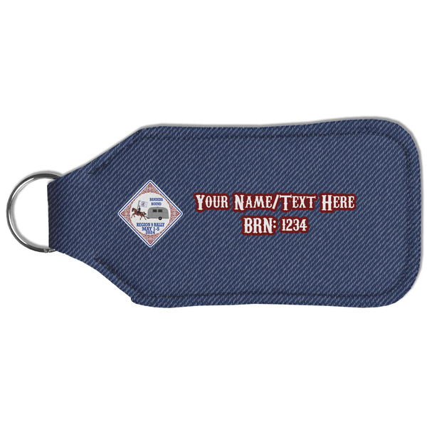 Bandera Region 9 Rally Sanitizer Holder Keychain - Large (Back)