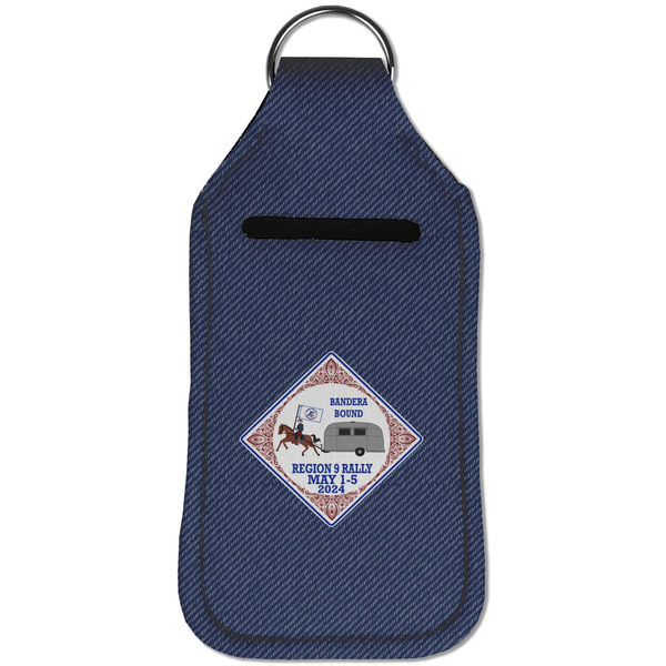 Bandera Region 9 Rally Sanitizer Holder Keychain - Large (Front)