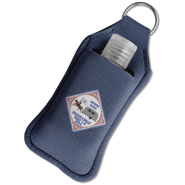 Bandera Region 9 Rally Sanitizer Holder Keychain - Large in Case