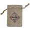 Bandera Region 9 Rally Burlap Gift Bag - Small - Single-Sided