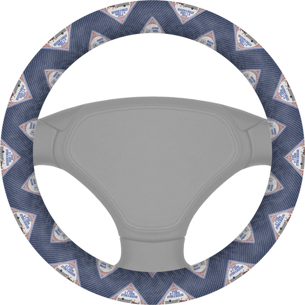 Custom Bandera Region 9 Rally Steering Wheel Cover
