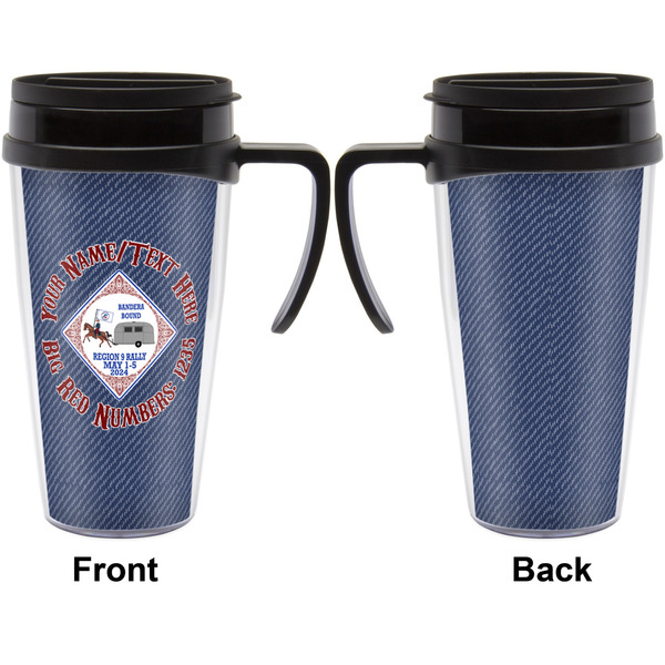 Bandera Region 9 Rally Travel Mug with Black Handle - Approval