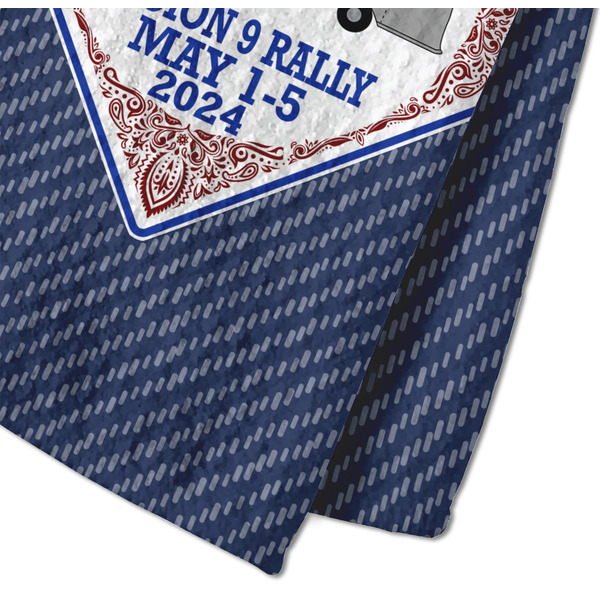 Bandera Region 9 Rally Waffle Weave Towel - Closeup of Material Image