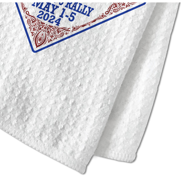 Bandera Region 9 Rally Waffle Weave Towel - Closeup of Material Image