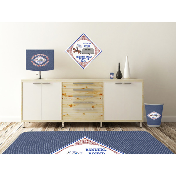Bandera Region 9 Rally Wall Graphic Decal Wooden Desk