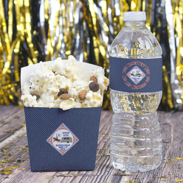 Bandera Region 9 Rally Water Bottle Label - w/ Favor Box