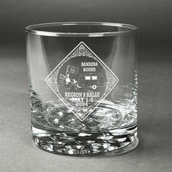 Bandera Region 9 Rally Whiskey Glass - Engraved