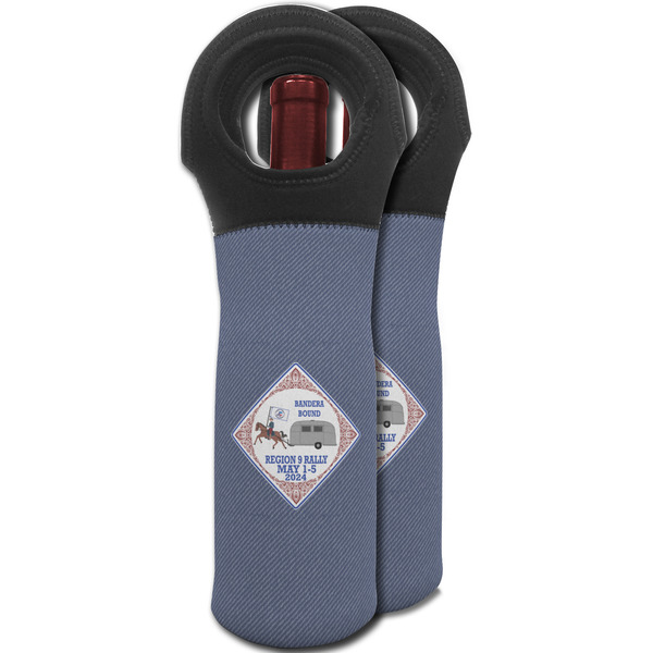 Bandera Region 9 Rally Wine Tote Bag - Two Bags