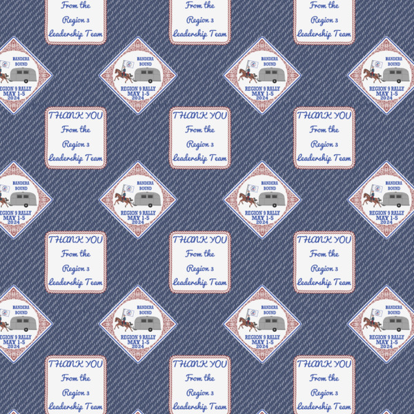 Bandera Region 9 Rally Wrapping Paper 12" x 12" Close Up