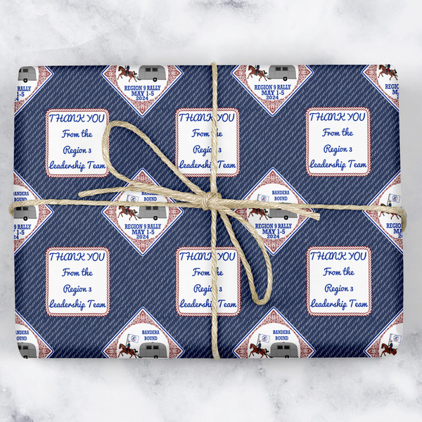 Bandera Region 9 Rally Wrapping Paper - Gift Box