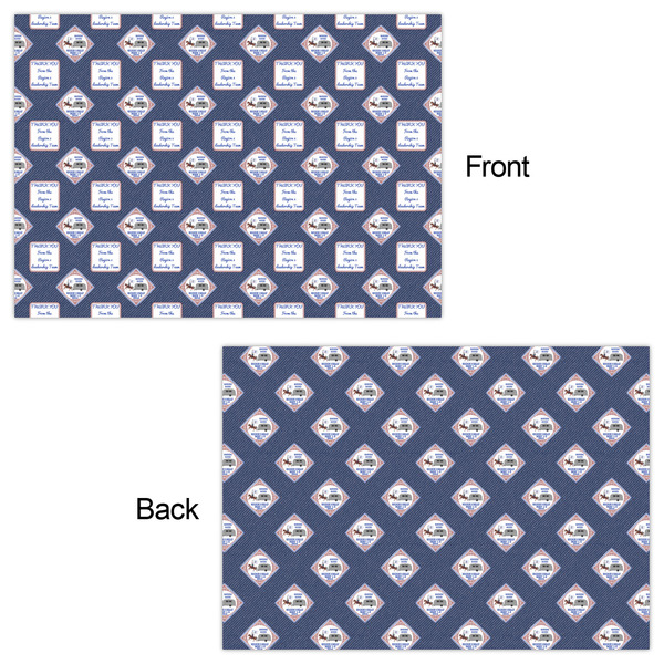 Bandera Region 9 Rally Wrapping Paper Sheet - Double Sided - Front & Back