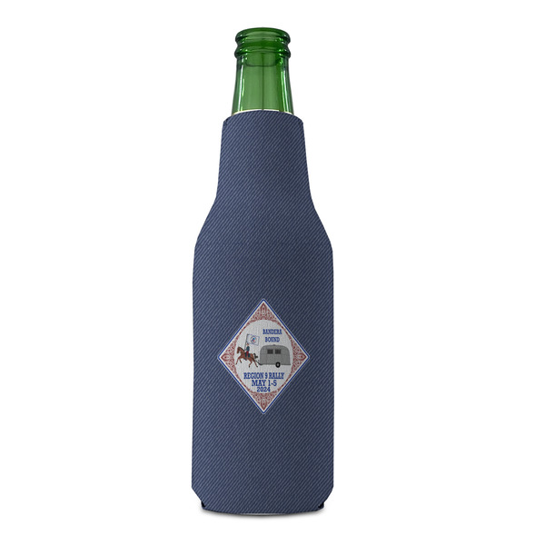 Bandera Region 9 Rally Zipper Bottle Cooler - FRONT (bottle)