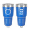 Region 3 Logo 30 oz Stainless Steel Tumbler - Royal Blue - Double-Sided
