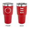 Region 3 Logo 30 oz Stainless Steel Tumbler - Red - Double-Sided