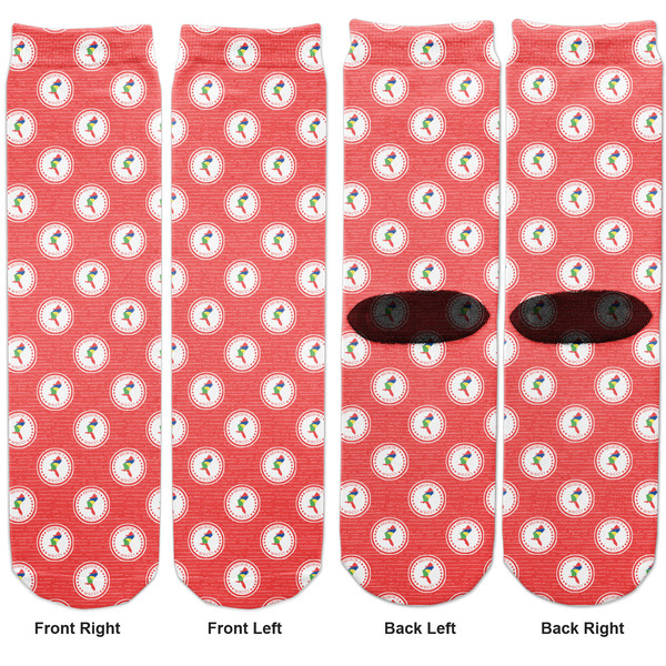 Region 3 Logo Adult Crew Socks - Double Pair - Front and Back - Apvl