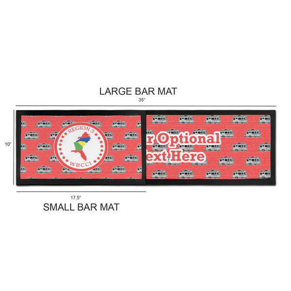 Region 3 Logo Bar Mats - Sizing Chart