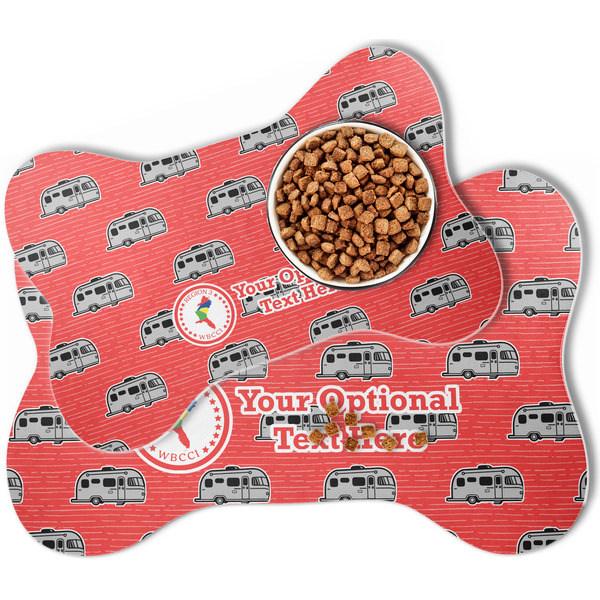 Region 3 Logo Bone Shaped Dog Mats - MAIN