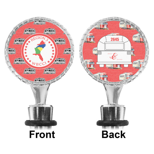 Region 3 Logo Bottle Stopper - Front and Back