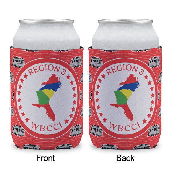 Region 3 Logo Can Cooler - Standard 12oz - Front & Back