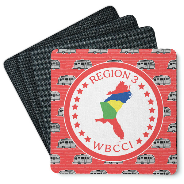 Region 3 Logo Coaster Rubber Back - Main