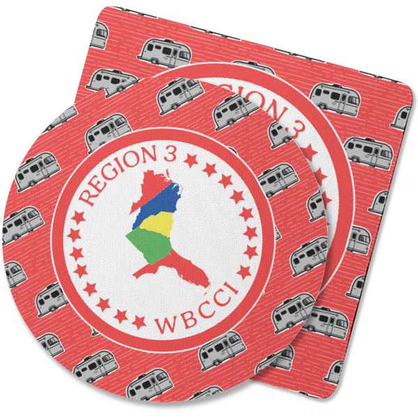 Custom Region 3 Logo Rubber Backed Coaster