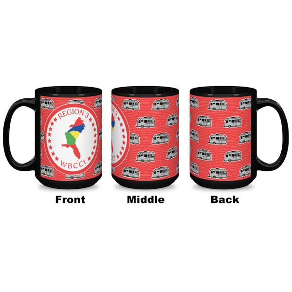 Region 3 Logo Coffee Mug - 15 oz - Black APPROVAL