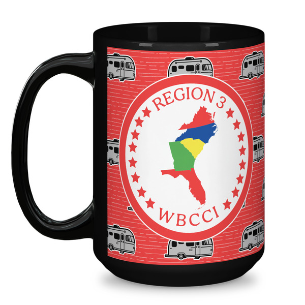 Region 3 Logo Coffee Mug - 15 oz - Black