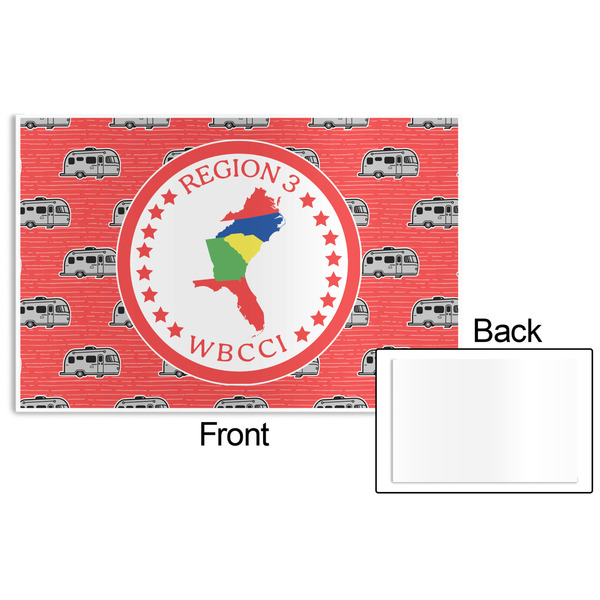 Region 3 Logo Disposable Paper Placemat - Front & Back