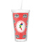 Region 3 Logo Double Wall Tumbler with Straw