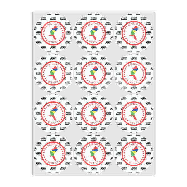 Region 3 Logo Drink Topper - Small - Set of 12