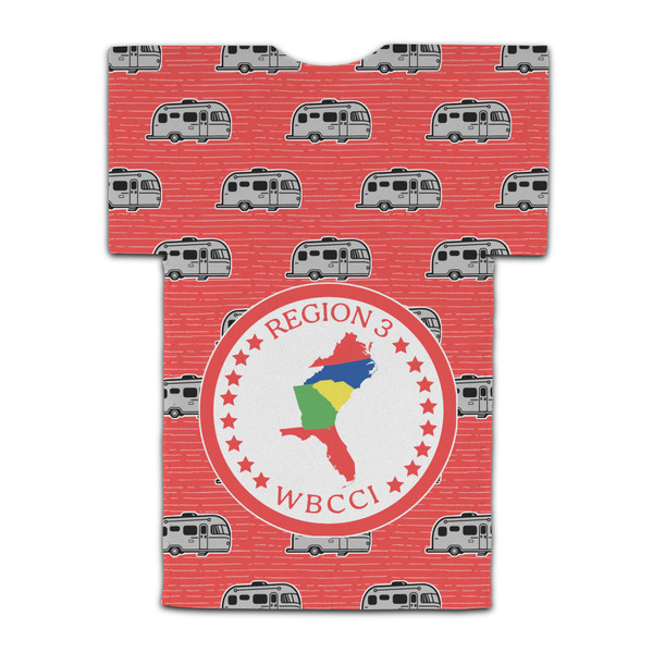 Region 3 Logo Jersey Bottle Cooler - BACK (flat)