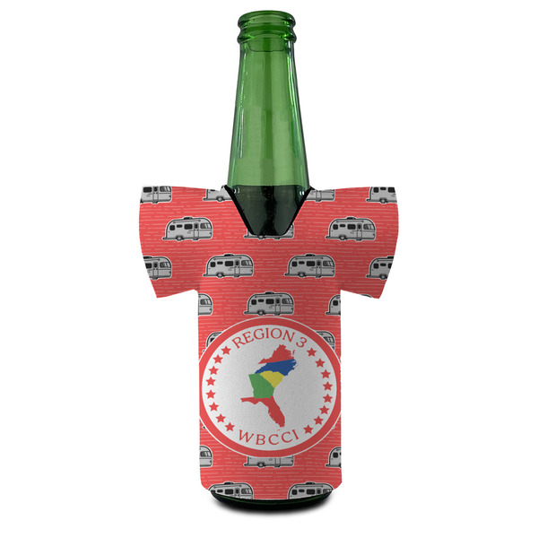 Region 3 Logo Jersey Bottle Cooler - FRONT (on bottle)