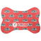 Region 3 Logo Bone Shaped Dog Food Mat