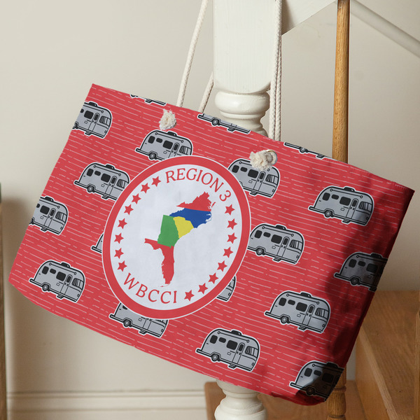 Region 3 Logo Large Rope Tote - Life Style