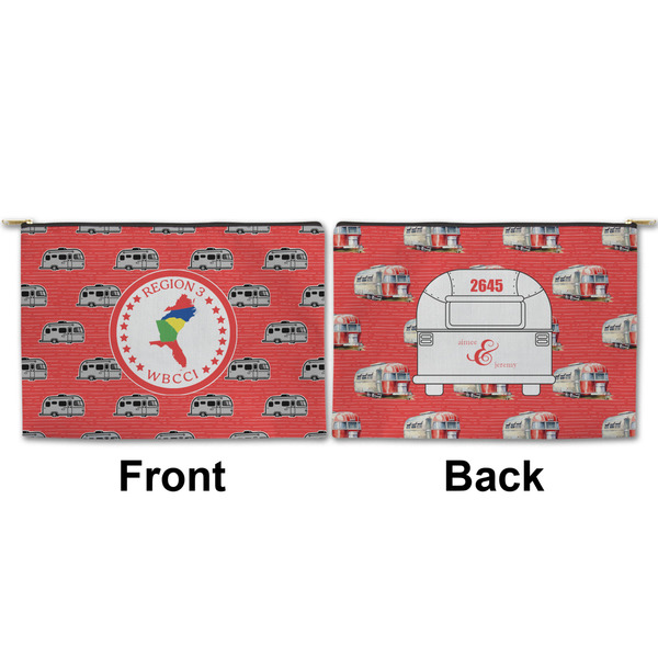 Region 3 Logo Large Zipper Pouch Approval (Front and Back)