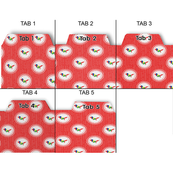 Region 3 Logo Page Dividers - Set of 5 - Approval