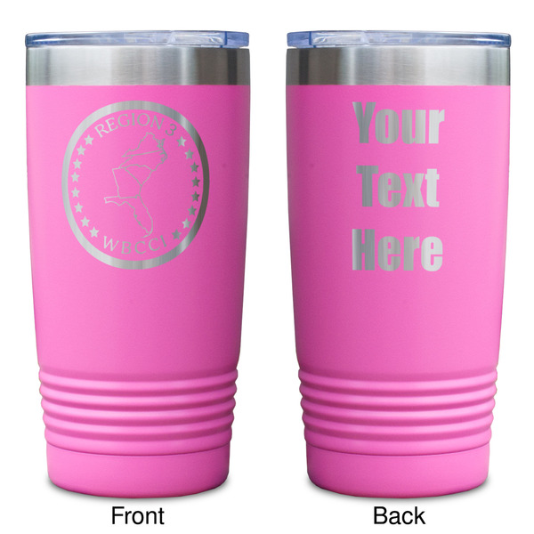 Region 3 Logo Pink Polar Camel Tumbler - 20oz - Double Sided - Approval