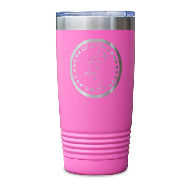 Region 3 Logo Pink Polar Camel Tumbler - 20oz - Single Sided - Approval