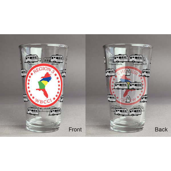 Region 3 Logo Pint Glass - Full Fill w Transparency - Approval