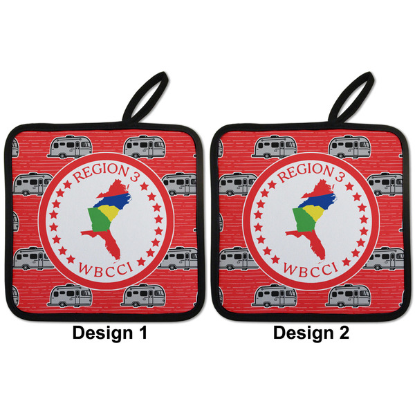 Region 3 Logo Pot Holders - Set of 2 APPROVAL