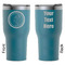 Region 3 Logo RTIC Tumbler - Dark Teal - Laser Engraved - Double-Sided