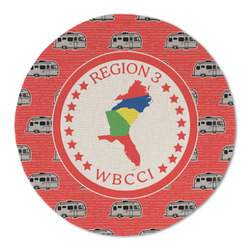 Region 3 Logo Round Linen Placemat