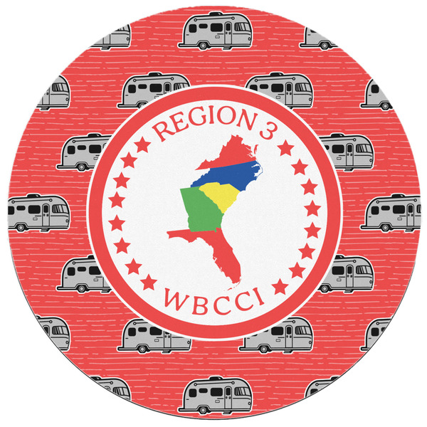 Region 3 Logo Round Mousepad - APPROVAL