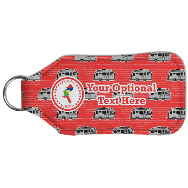 Region 3 Logo Sanitizer Holder Keychain - Large (Back)