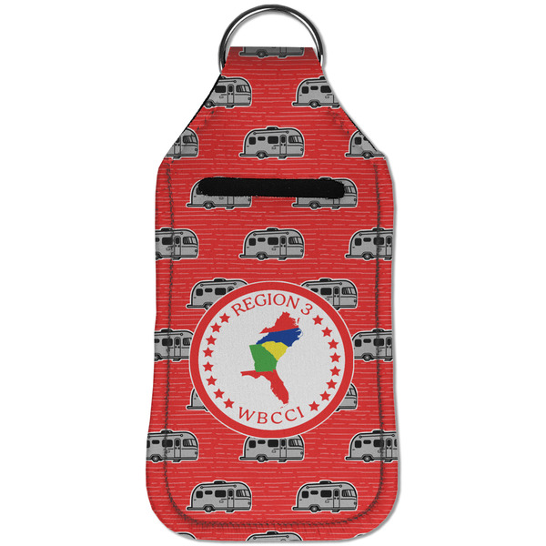 Region 3 Logo Sanitizer Holder Keychain - Large (Front)