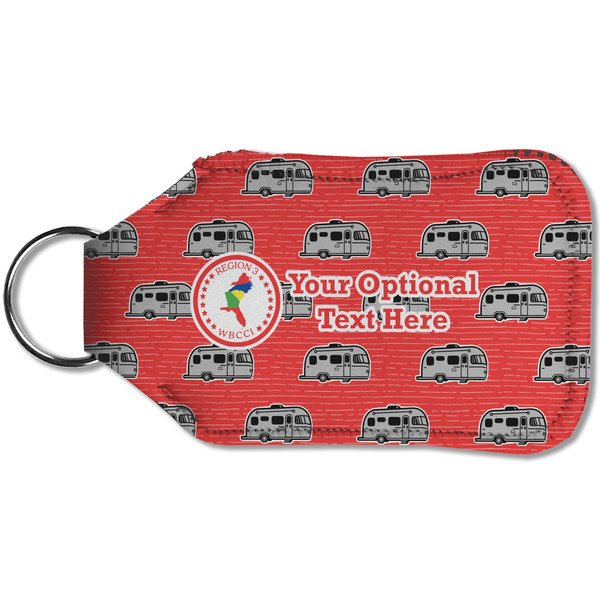 Region 3 Logo Sanitizer Holder Keychain - Small (Back)