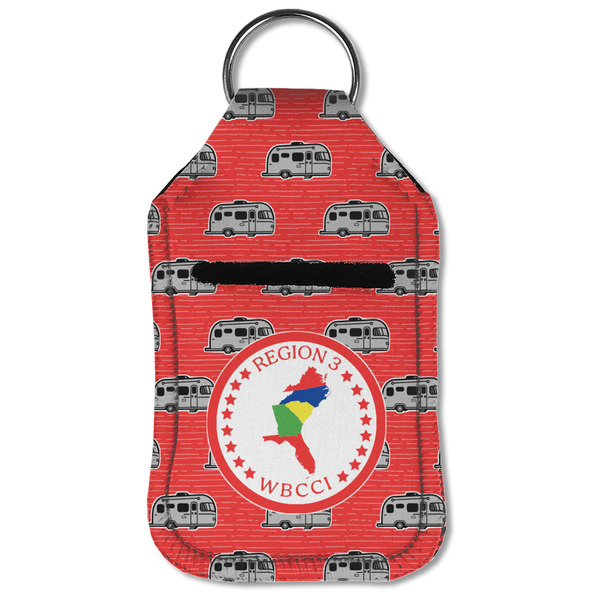Region 3 Logo Sanitizer Holder Keychain - Small (Front Flat)