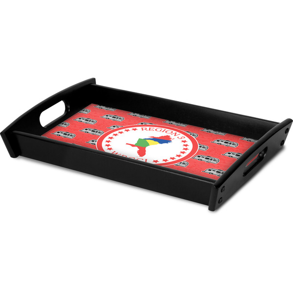 Region 3 Logo Serving Tray Black - Corner