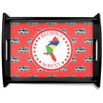 Region 3 Logo Black Wooden Tray - Large
