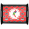 Region 3 Logo Black Wooden Tray - Large
